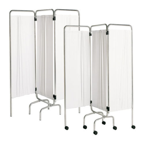 Biombo médico plegable - K606624 - Karrel Health Solutions - móvil / 3 paneles / con cortina