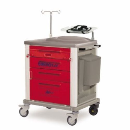 Carro médico - K816209 - Karrel Health Solutions - de emergencia / para instrumental / para desfibrilador