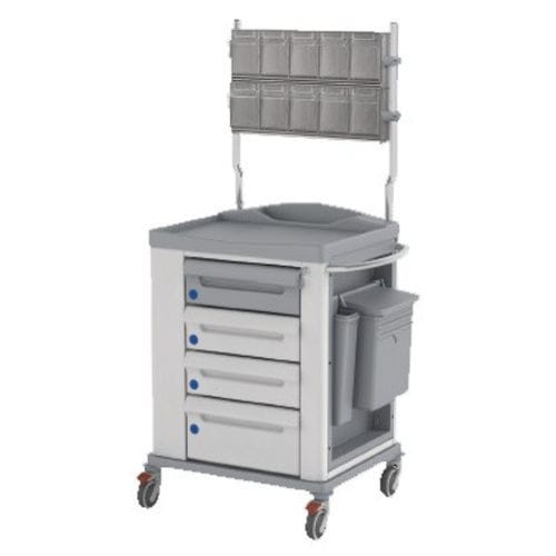 Carro médico - KSM-MED3 - Karrel Health Solutions - de medicamentos / para catéteres / para desechos