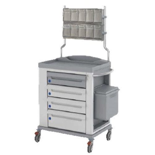 Carro médico - KSM-MED4 - Karrel Health Solutions - de medicamentos / para desechos / para apósitos