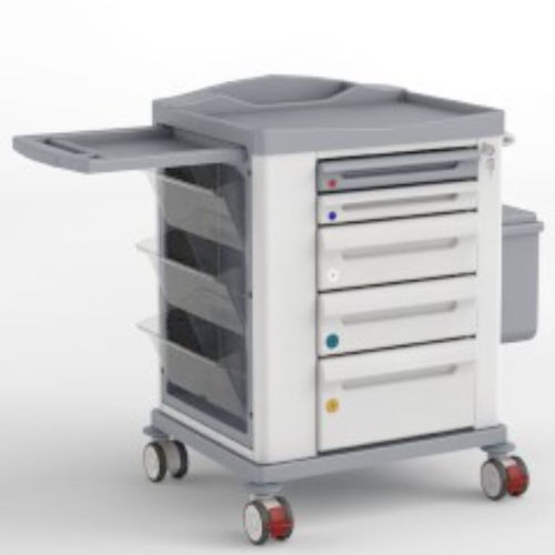 Carro médico - KSM-UT1 - Karrel Health Solutions - de uso general / para desechos / de servicio