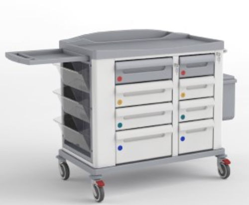 Carro médico - KMED-UT1 - Karrel Health Solutions - de uso general / para desechos / de servicio