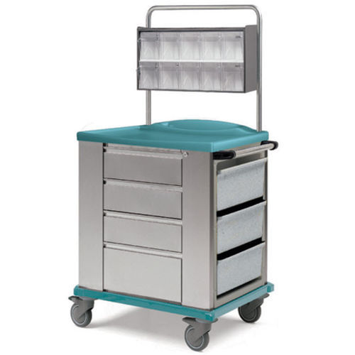 Carro médico - K816238 - Karrel Health Solutions - de anestesia / para instrumental / de limpieza