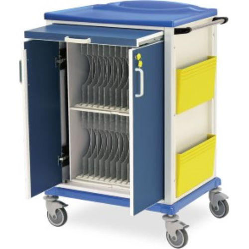 Carro médico - K816173 - Karrel Health Solutions - para historias clínicas / de limpieza / de almacenamiento