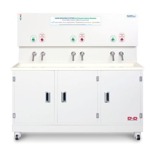 Fregadero para área de higiene - DES-H200 - D&D ELECTRONICS CO., LTD - 3 estaciones