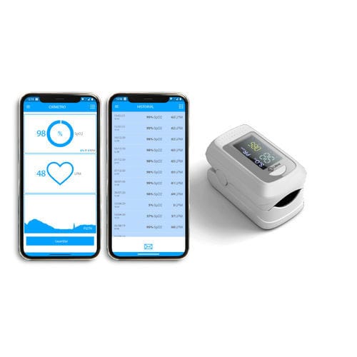 Aplicación para iOS para oxímetro de pulso - LifeVit - de monitorización / de control / iOS