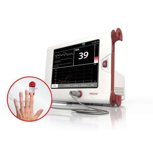 Monitor de paciente TEMP - PMD-200™ - Medasense Biometrics Ltd. - de frecuencia cardíaca / para la presión arterial / del dolor