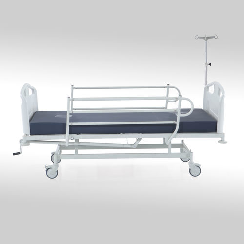 Cama de hospital - PRIMITIVE 2 - MEISSA - manual / de altura fija / con ruedas