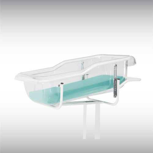 Cuna hospitalaria para bebé - NICE 1 - MEISSA - Trendelenburg / de acero inoxidable / transparente
