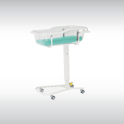 Cuna hospitalaria para bebé - NICE 2 - MEISSA - con ruedas / de altura variable / Trendelenburg