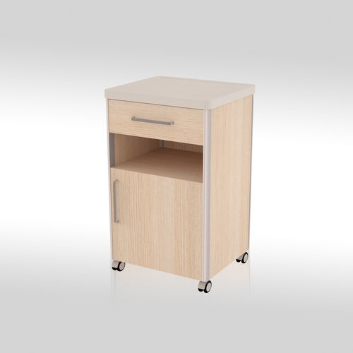 Mesa de cabecera con ruedas - SERA 05 - MEISSA - con cajones