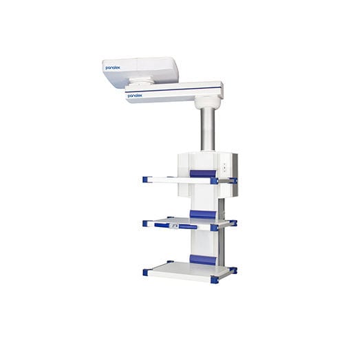 Brazo de distribución de techo - Panalex Medical - para cuidados intensivos / de anestesia / para quirófano