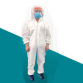 Equipo de protección individual sanitario unisex - Panalex Medical - blanca