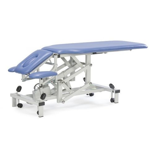 Mesa de exploración de fisioterapia - 514 - Plinth Medical - electrohidráulica / de altura variable / de 2 secciones