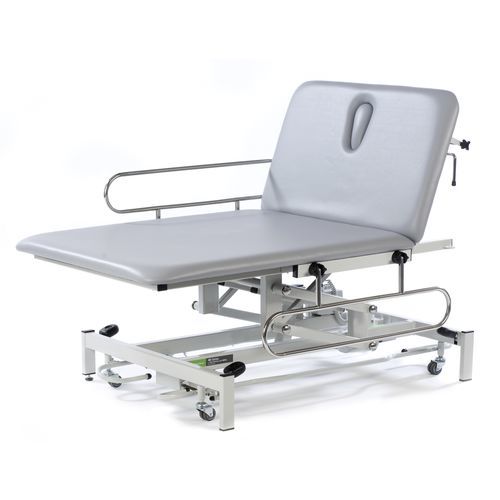 Mesa de exploración general - 50+ - Plinth Medical - bariátrica / eléctrica / con respaldo regulable