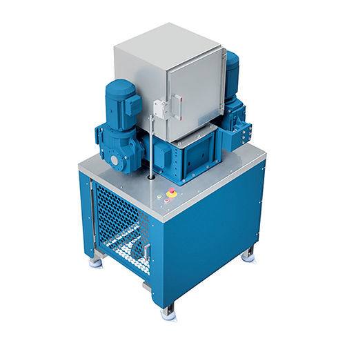 Sistema de tratamiento de desechos con trituradora - shredTion - CMB Maschinenbau & Handels GmbH - médico / biológico