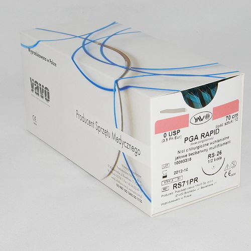 Hilo de sutura reabsorbible - PGA II  - Przedsiębiorstwo YAVO - cirugía general / cirugía de las heridas / cirugía general pediátrica