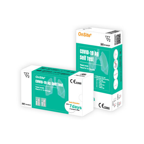 Prueba rápida para COVID-19 - OnSite® - SSI Diagnostica - para antígenos / SARS-COV-2 / nasal