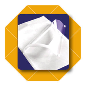 Bolsa de envasado para productos farmacéuticos - Sterileright Packaging Mfg Inc. - de papel