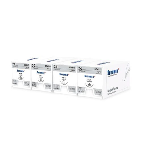Hilo de sutura reabsorbible - PDO II - Sutumed Corp. - cirugía general / cirugía uroginecológica / 5-0