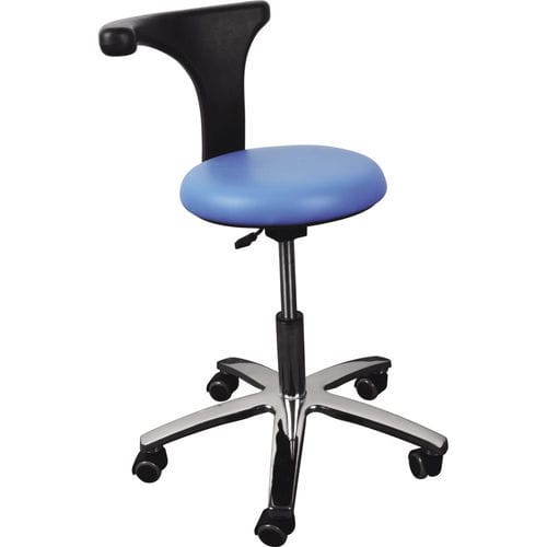 Taburete para consulta médica - FK-ENT1900A - Tonglu Fuke Medical Instrument - hidráulico / con respaldo