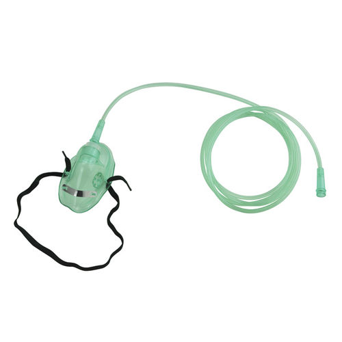 Máscara de oxígeno nasal - A018108 - Tonglu Fuke Medical Instrument - de PVC / transparente / ajustable