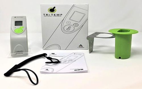 Termómetro médico - TRITEMP™ - TriMedika Ltd - de infrarrojos / de sonda / sin contacto