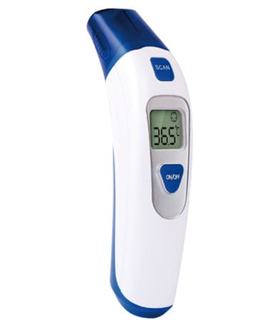 Termómetro médico - EF-100A - VAPO Healthcare - de infrarrojos / frontal / módulo para teléfono móvil