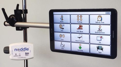 Sistema de gestión y comunicación de llamada a enfermero - noddle - Voxello - de hospital