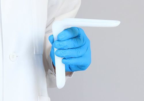 Espéculo vaginal - 1318T - Cetro Medical - transparente / de un solo uso
