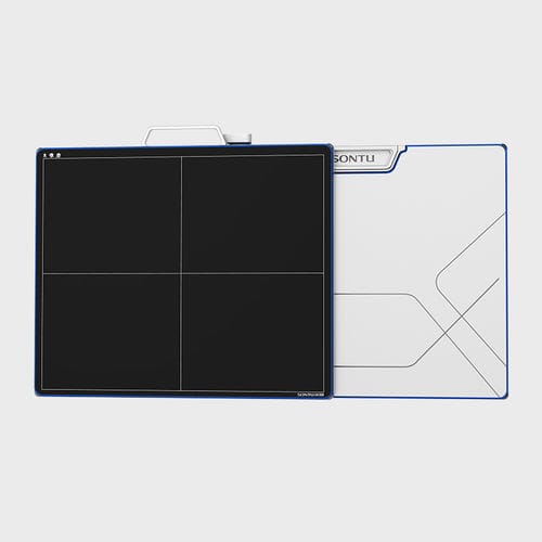 Panel detector plano para radiografía polivalente - Shenzhen SONTU - portátil / estanco / 17 x 17