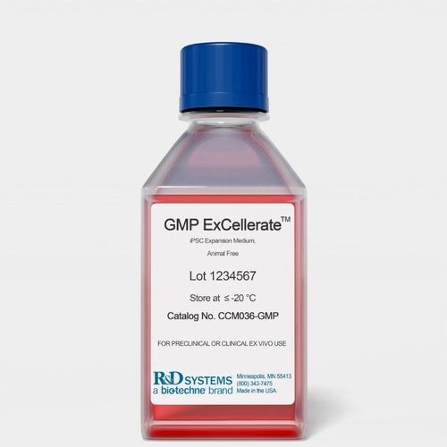 Reactivo medio de cultivo - ExCellerate™ iPSC - R&D Systems - factor de crecimiento / clínico / de GMP