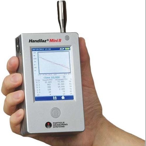 Contador de partículas por difracción láser - Handilaz® Mini II - Particle Measuring Systems - para sala blanca / para la industria farmacéutica / alimentado por batería