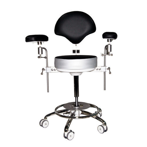 Taburete para cirujano - HP Gel - SA - BTC - Medical Equipment - de altura variable / giratorio / neumático