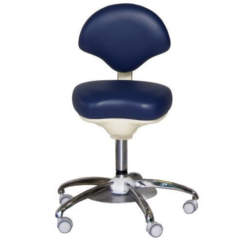 Taburete para consulta médica - HL Gel - BTC - Medical Equipment - de altura variable / con ruedas / con respaldo