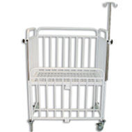Cama de hospital - 687 - Sté AMEL - pediátrica / de altura fija / con ruedas