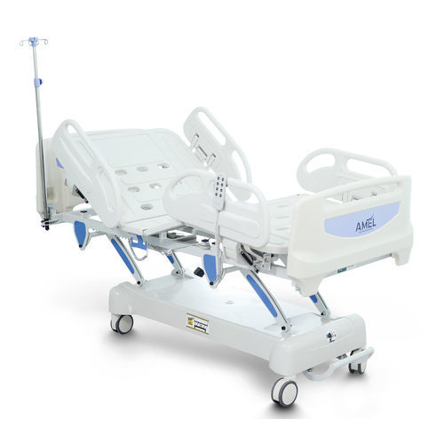 Cama eléctrica - 469 - Sté AMEL - de hospital / de altura regulable / con ruedas