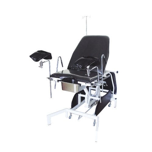 Sillón de parto eléctrico - Sté AMEL - con ruedas / con reposapiernas