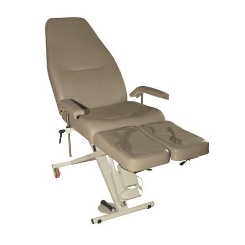 Sillón de reconocimiento podológico - Sté AMEL - eléctrico / de altura variable / con reposapiernas