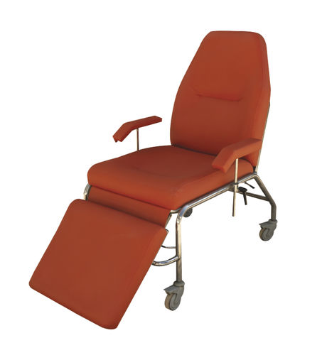 Sillón de descanso ergonómico - Sté AMEL - con respaldo regulable / con ruedas