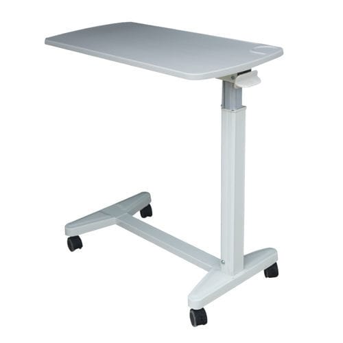 Mesa de cama de altura regulable - Sté AMEL - con ruedas / hidráulica / opciones