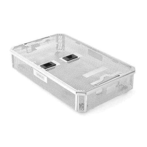 Recipiente de esterilización para instrumental - 21.34 series - SHARPLINE Surgical Innovations And Technologies - de acero inoxidable / enrejado