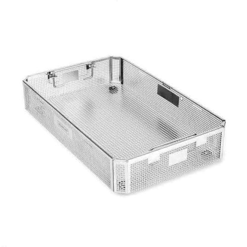 Recipiente de esterilización para instrumental - 21.34 series - SHARPLINE Surgical Innovations And Technologies - de acero inoxidable / perforado / enrejado