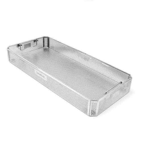 Recipiente de esterilización para instrumental - 21.35 series - SHARPLINE Surgical Innovations And Technologies - de acero inoxidable / perforado / enrejado