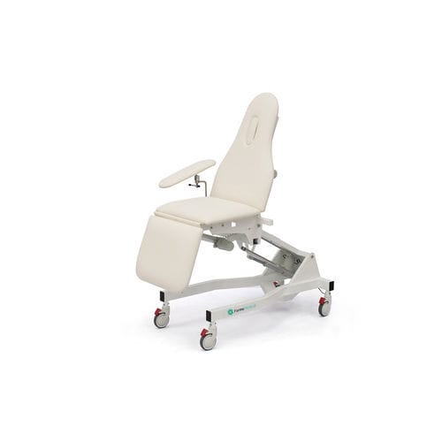 Mesa de exploración dermatológica - Sphene - Forme Medical - eléctrica / manual / con respaldo regulable