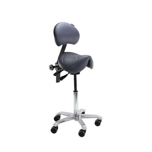 Taburete para centro sanitario - Score Amazone  - Forme Medical - giratorio / con ruedas / con respaldo