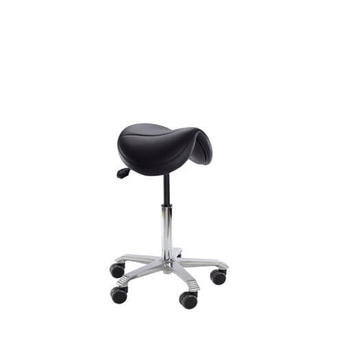Taburete para centro sanitario - Score Jumper - Forme Medical - giratorio / con ruedas / con forma de silla de montar