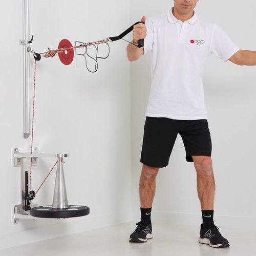 Polea de ejercicios un solo cable - RSP CONIC rehab - RSP Inercial performance - baja