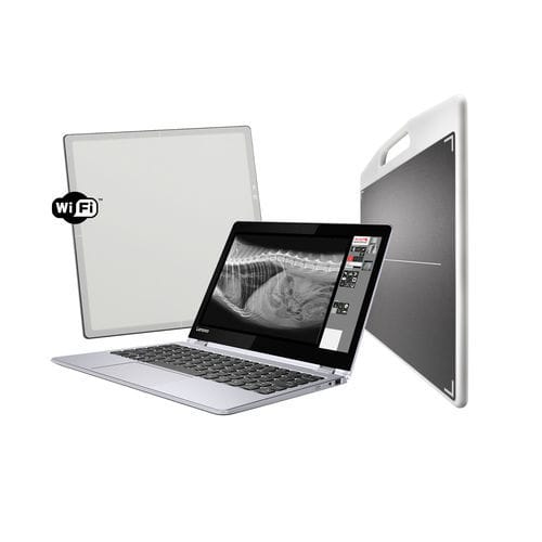 Sistema de adquisición para radiografía veterinaria - ALMA GO V - Almax Imaging - portátil