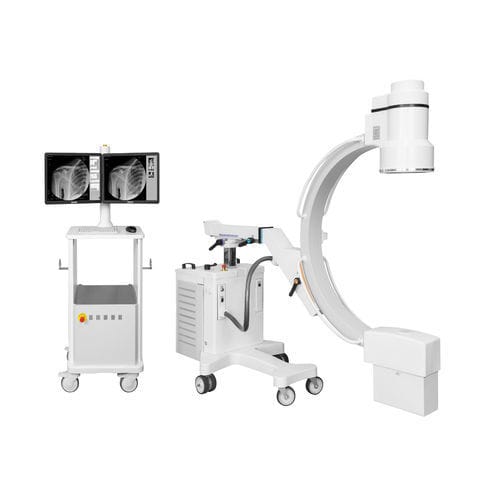 Arco quirúrgico móvil - ALMA C - Almax Imaging - con tubo intensificador de imagen / con columna de vídeo